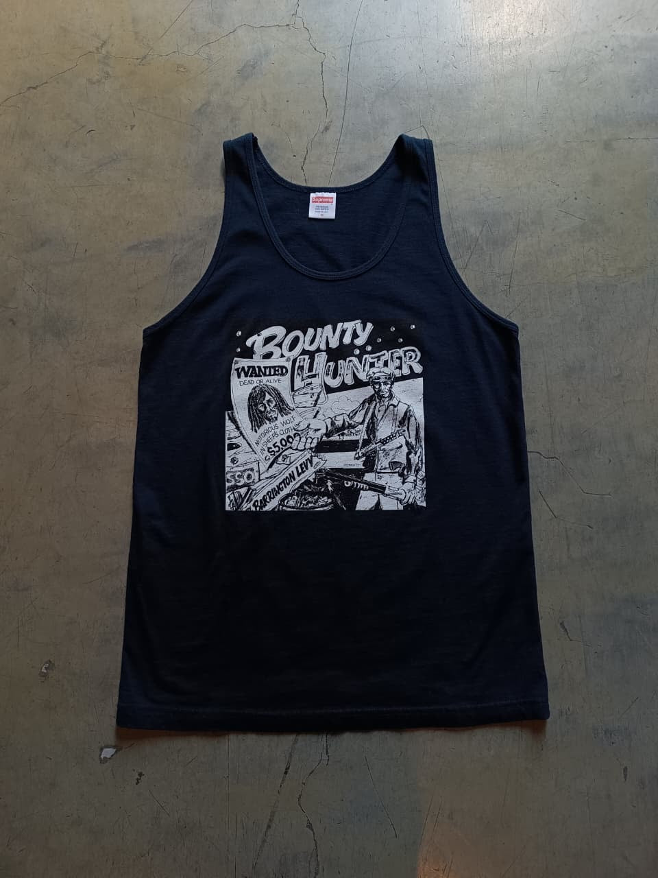 Supreme × Barrington Levy & Jah Life “Bounty Hunter” Tank Top