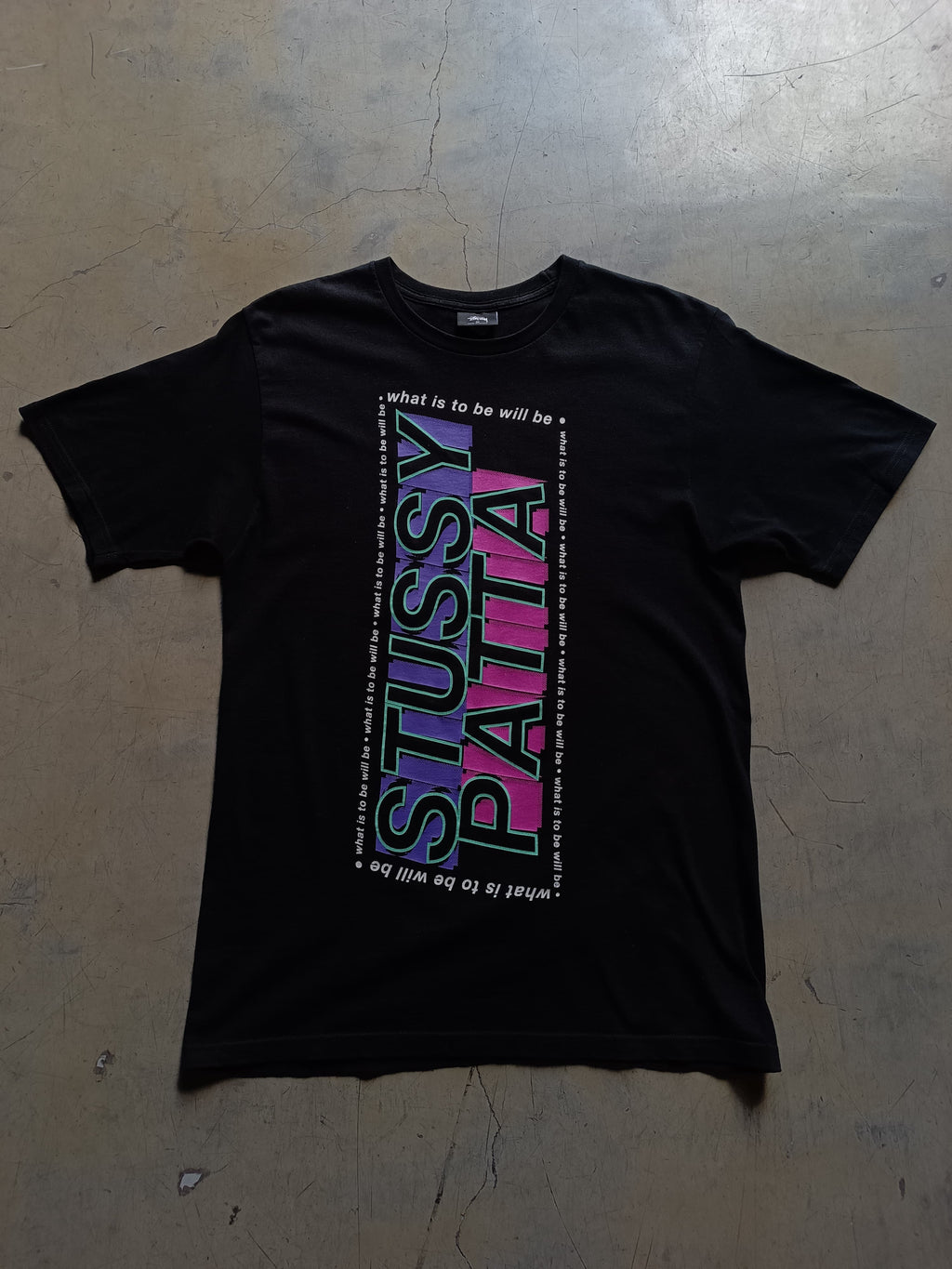 Stüssy × Patta “What It Is To Be Will Be” Tee