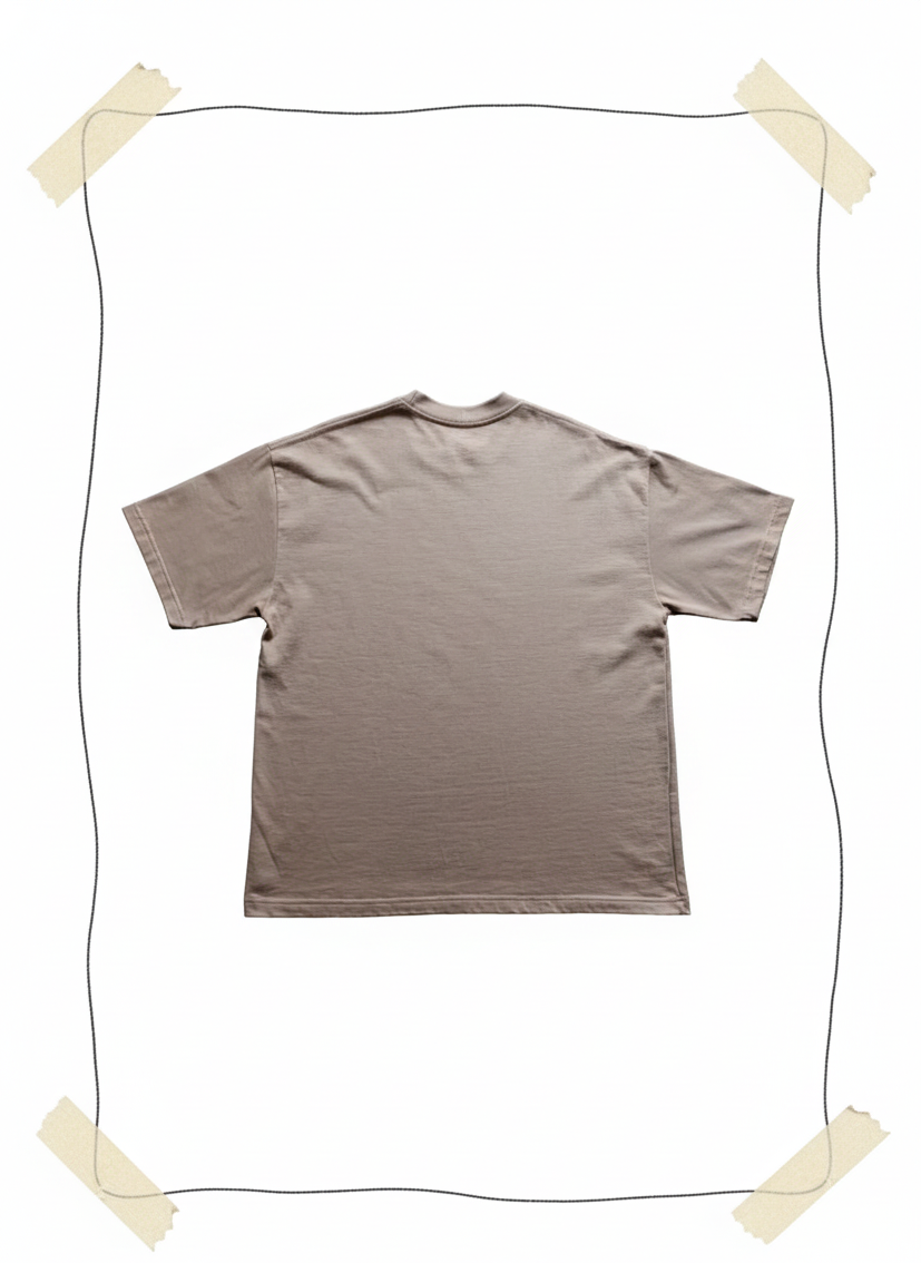 Playera 260 Gramos Kakhi