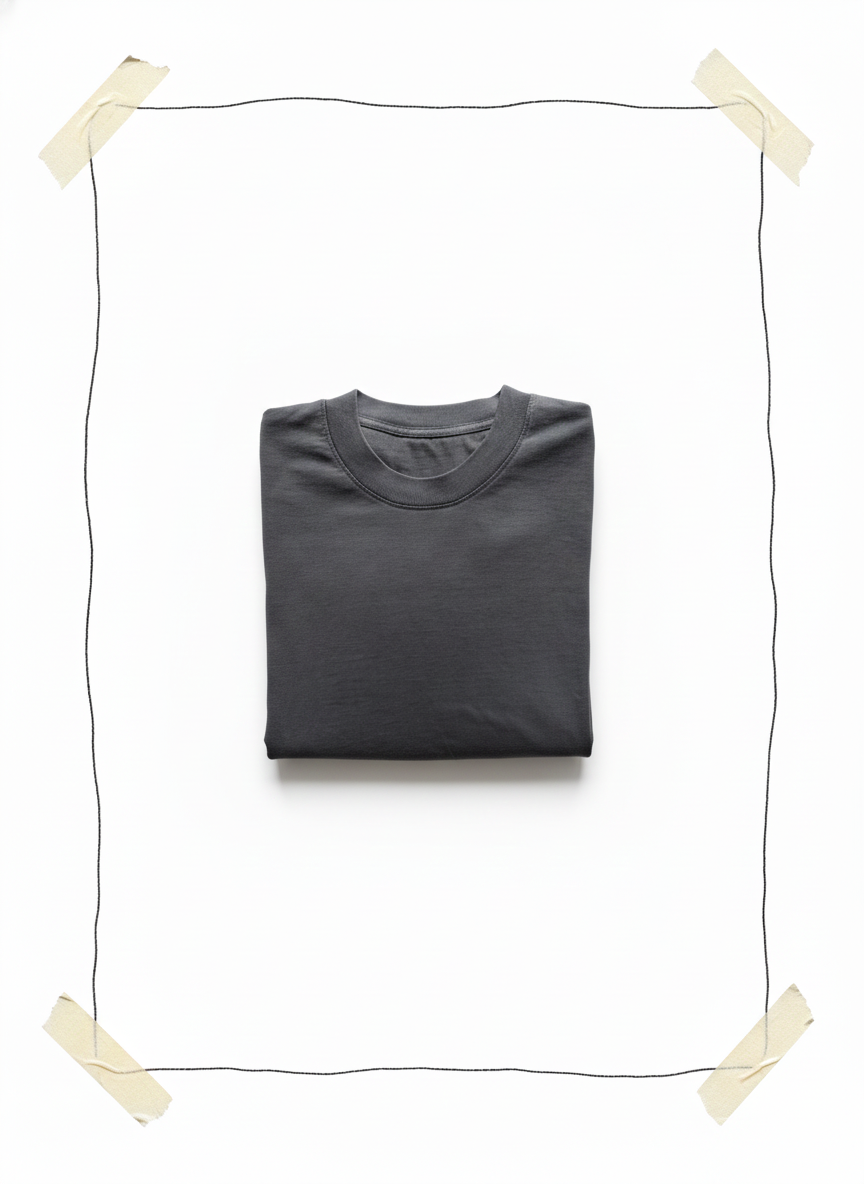 Playera 260 Gramos Pigment Gris