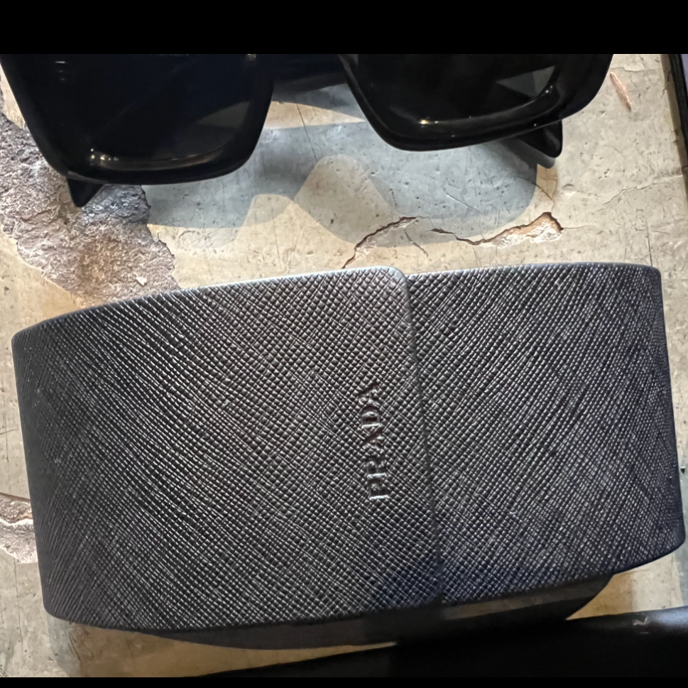 Prada Symbole PR 13ZS Black Sunglasses