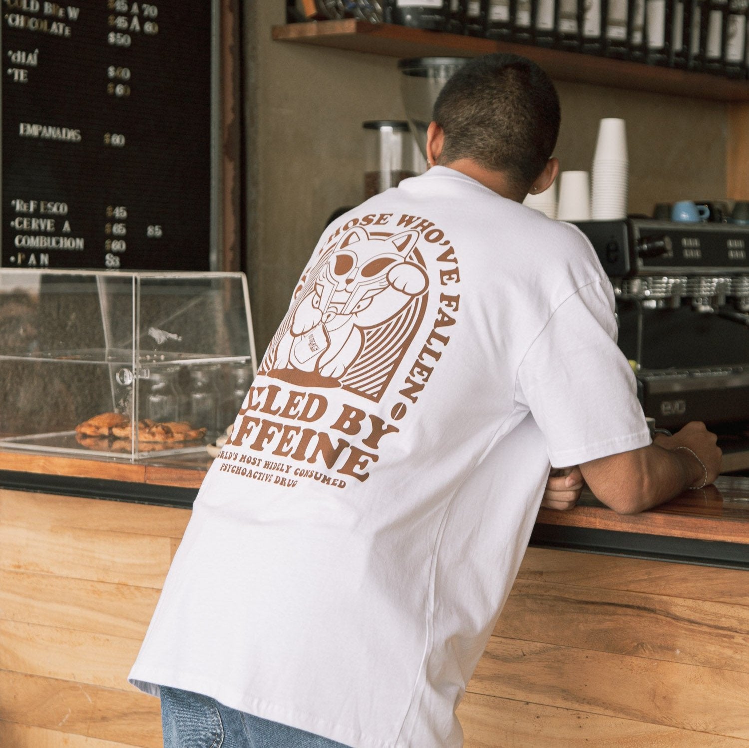 Fueled By Caffeine Tee