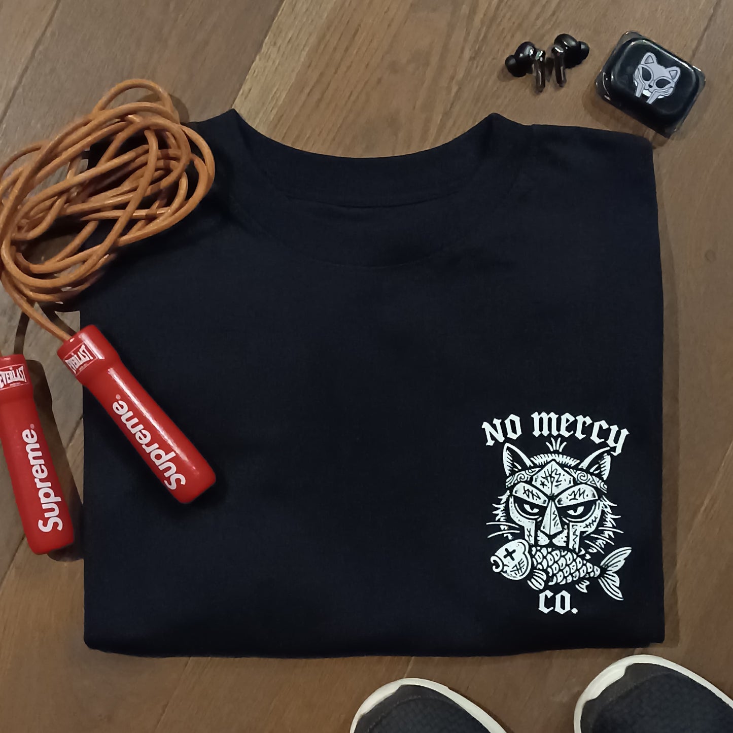 Fish Slayer Black Tee