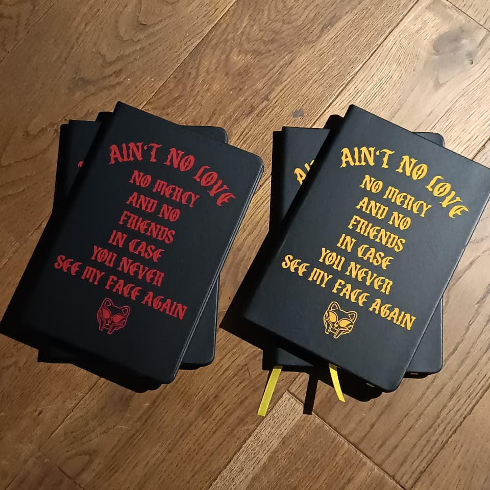 Libreta Ain’t No Love, No Mercy