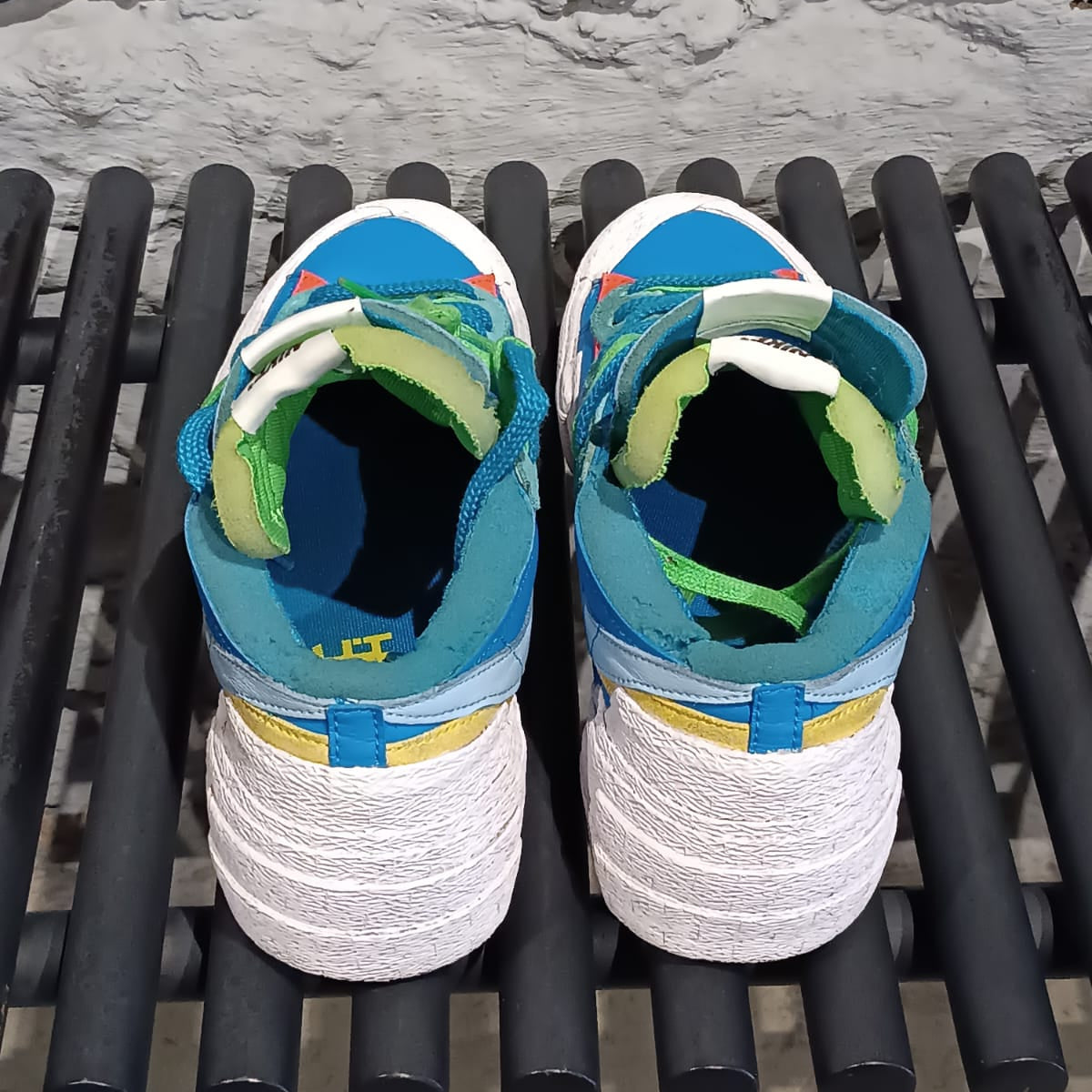 Nike Blazer Low sacai x KAWS “Neptune Blue” (2021)