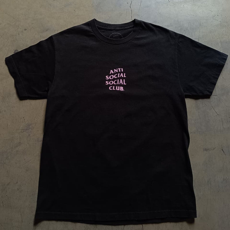 Anti Social Social Club ASSC "Never Again Never You Black Tee 2017 – 2018. (L)