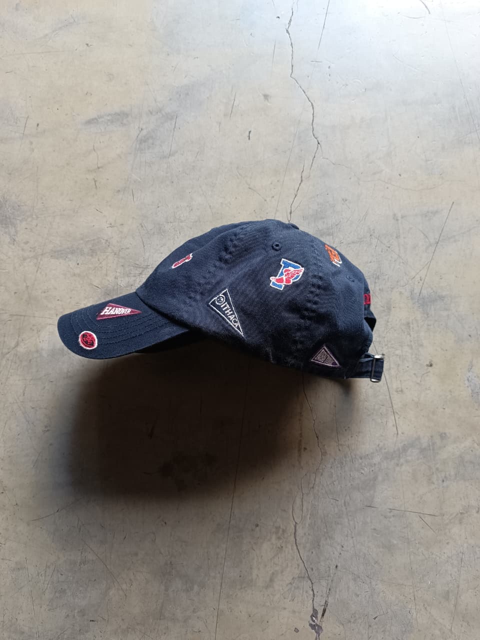 Polo Ralph Lauren Multi Patch Varsity Cap Navy – Second Hand