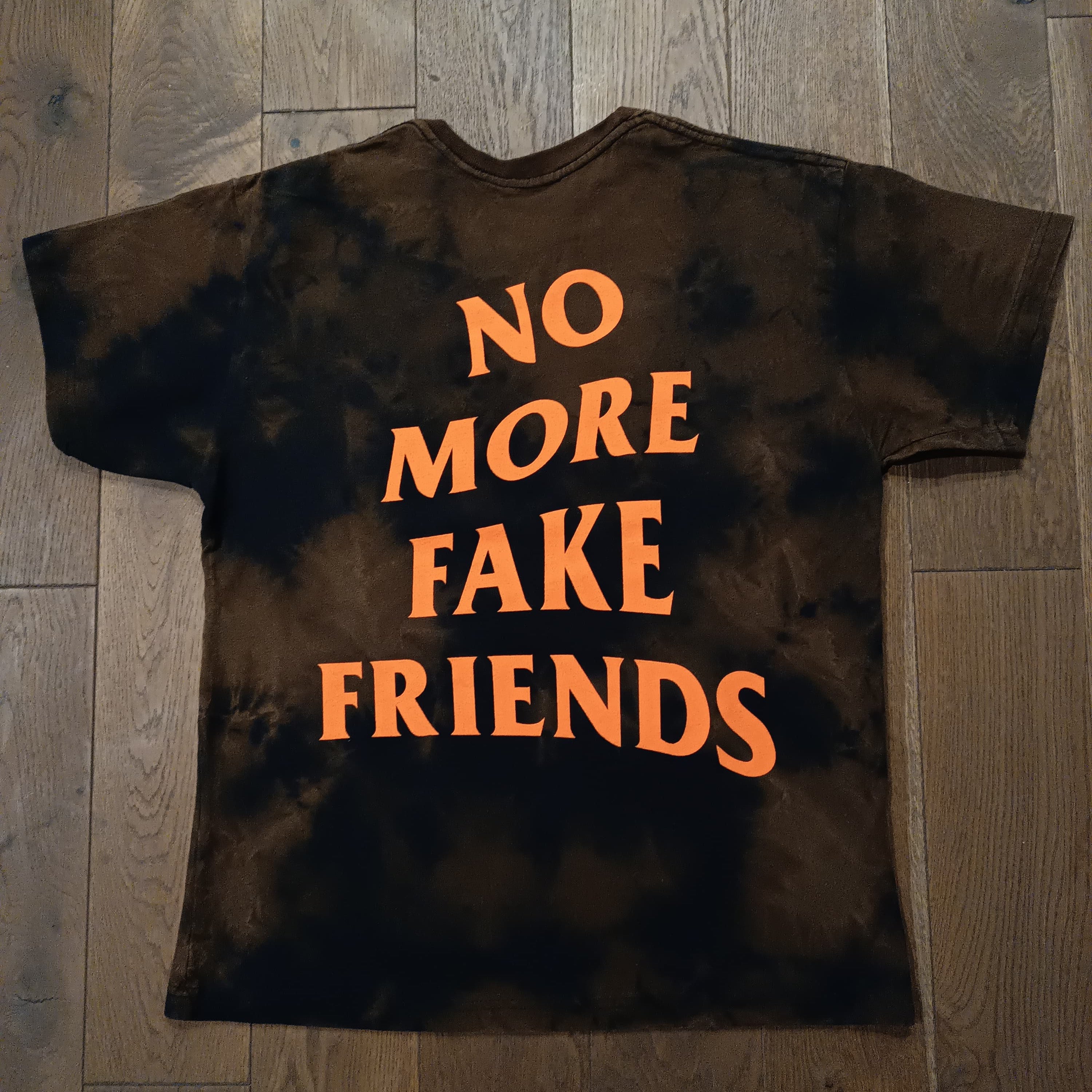 No More Fake Friends "Brown" Tee