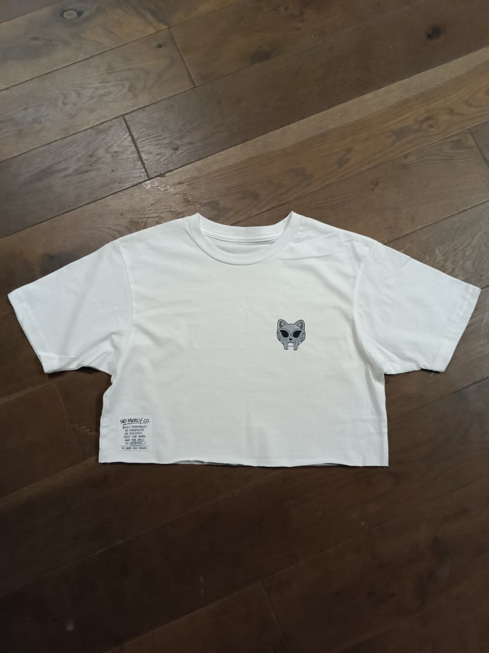 No Mercy Code Crop Top