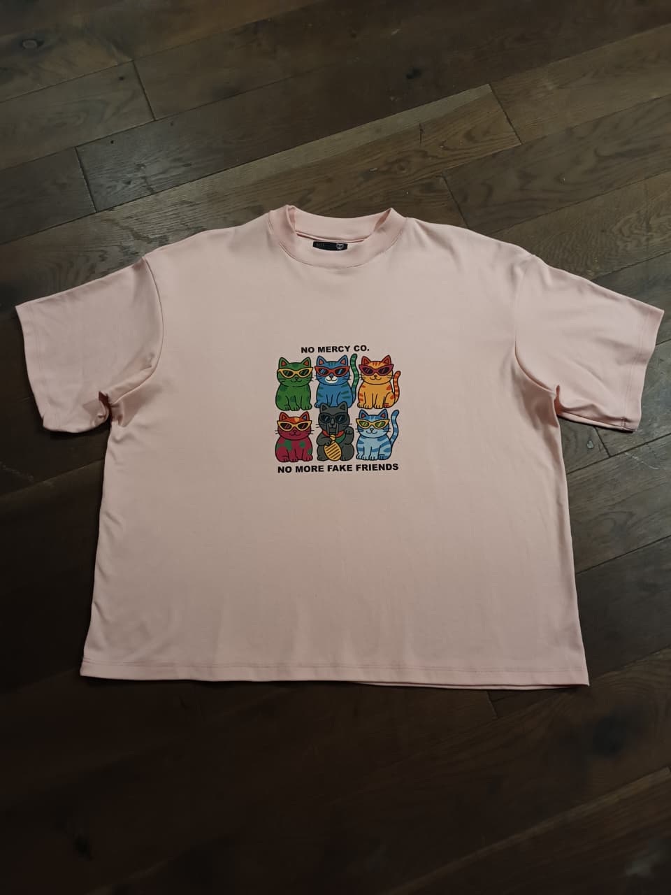 Cat Squad Oversize boxy fit Tee