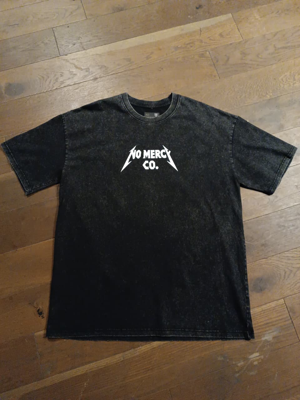 T-shirt noir MetalliStreet
