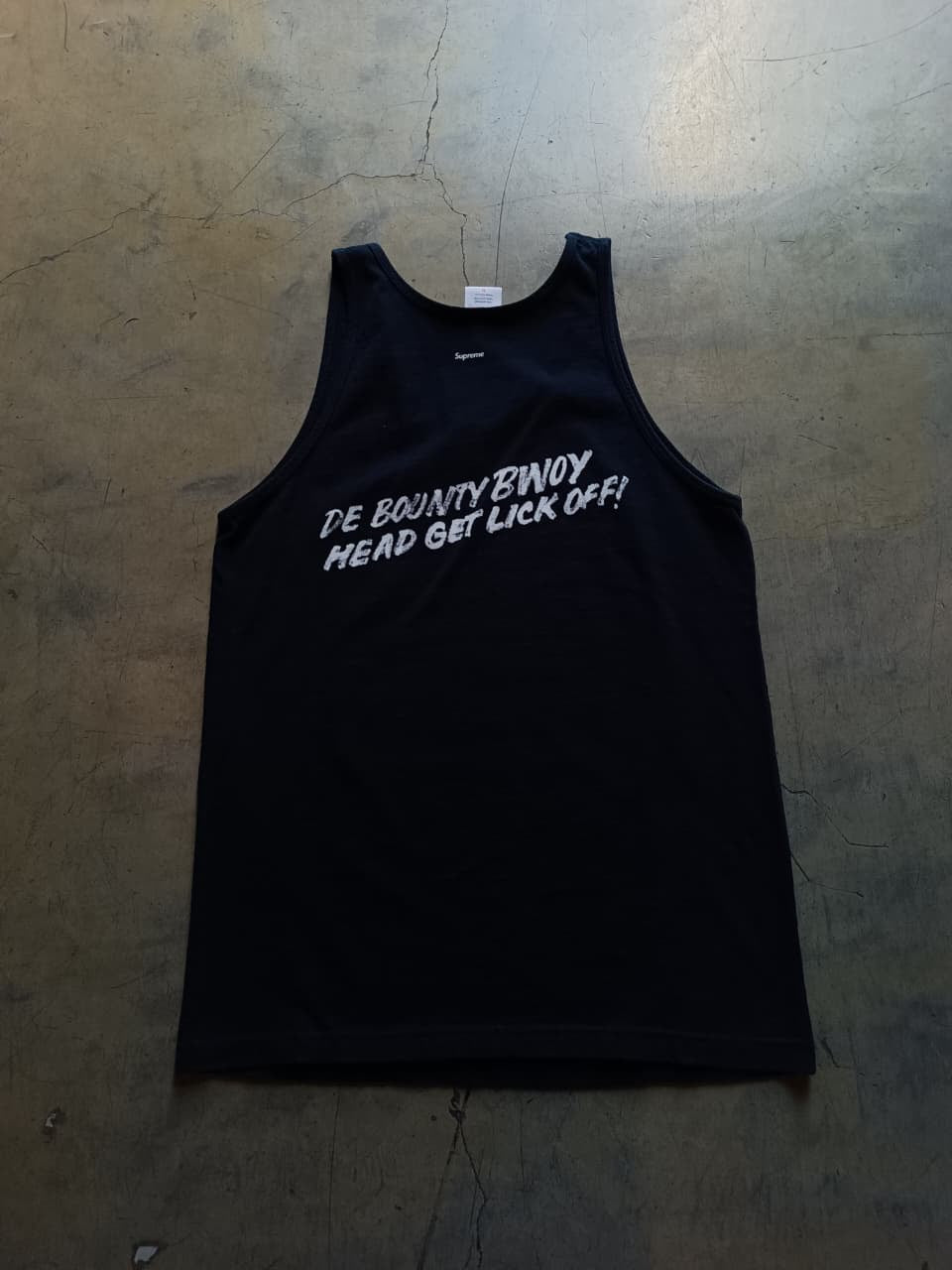 Supreme × Barrington Levy & Jah Life “Bounty Hunter” Tank Top