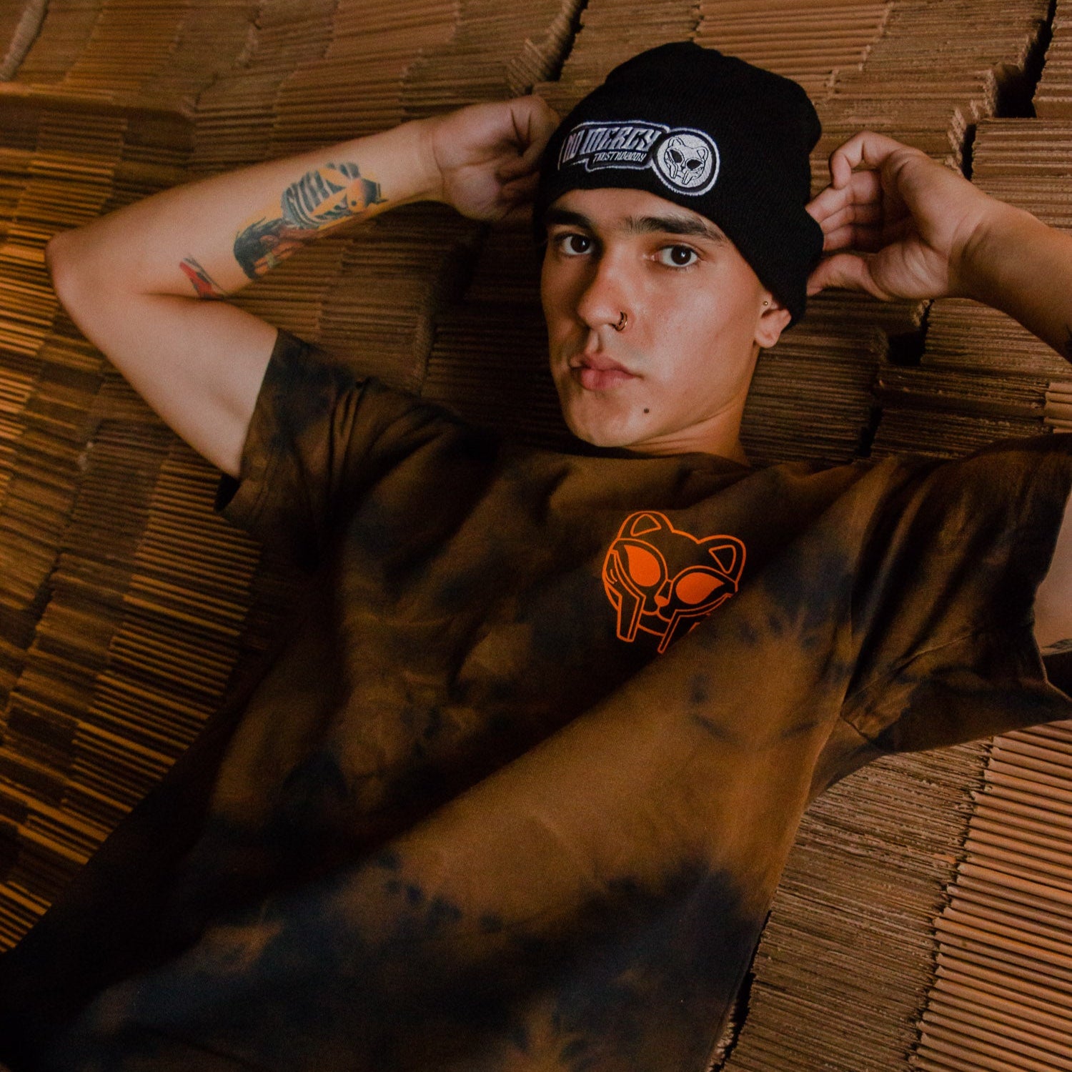 No More Fake Friends "Brown" Tee